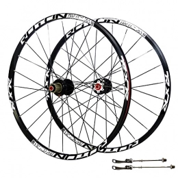 MGRH Spares MGRH Mountain Bicycle Wheelset 26 / 27.5 / 29 Inch MTB Bike Wheels Double Wall Rim Disc Brake Ultralight Carbon Fiber Quick Release 24H 9 / 10 / 11 Speed 27.5 Inch