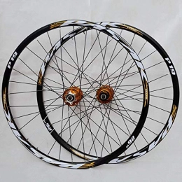 MNBV Spares MNBV MTB Bicycle Wheelset 26 27.5 29 In Mountain Bike Wheel Set Double Layer Alloy Rim Quick Release 7-11 Speed Cassette Hub Disc Brake