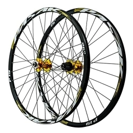 TYXTYX Spares Mountain Bicycle Wheelset 26 27.5 29 Inch, Aluminum Alloy Disc Brake MTB Cycling Wheels 32 Hole for 7 / 8 / 9 / 10 / 11 Speed (Size : 27.5 inch)