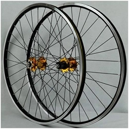 UKALOU Spares Mountain Bike 26 inch V Brake Wheelset, Double Wall Aluminum Alloy Bicycle Wheel Rim Hybrid / Mountain for 7 / 8 / 9 / 10 / 11 Speed Rim