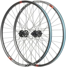 HAENJA Spares Mountain Bike Disc Brake Wheel Set 26 / 27.5 / 29 "quick Release Wheels, Bicycle Rims, 32H Wheels, Suitable For 12 Speeds Wheelsets (Color : Red, Size : 27.5inch)