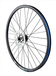 wheelsON Spares Mountain Bike Wheel Front 26 inch with 160 mm Shimano Disc Brake Free Rim Tape Black