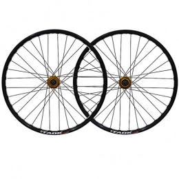 MNBV Spares Mountain Bike Wheel Set 26-inch Cycling Wheels 32-hole Disc Brake Hub QR Alloy Double-layer MTB Rim 6-nail 7, 8, 9 Speed Bicycle Wheelset