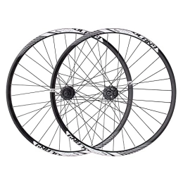 WLKY Spares Mountain Bike Wheel Set 27.5 / 29 Inch Disc Brake 30 mm Wide Rim Hub XD / HG 12 x 148 mm Thrust Axle 6 Locking Jacks 32H Spokes Durable MTB Bike Wheel (29 Inch-Black)