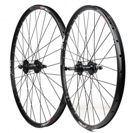 Training Rope Spares Mountain Bike Wheel Set Spinning Flywheel 26" 20" Disc Brake Wheel Set 32 Hole Bolt On Bicycle Wheel Aluminum Alloy Wheel (Front Wheel + Rear Wheel) Bicycle Parts And Accessories ( Size : 20" )