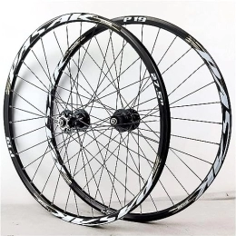 HAENJA Mountain Bike Wheel Mountain Bike Wheel Set With 26 / 27.5 / 29 Inch Rim Disc Brakes For Quick Release, Suitable For 7, 8, 9, 10, 11, And 12 Speeds Wheelsets (Color : Gold, Size : 29'')