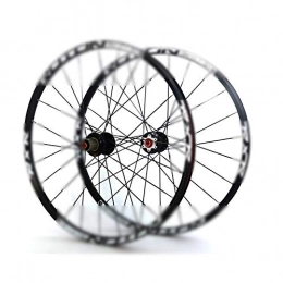 WRJ Spares Mountain Bike Wheel, Ultra-Light 26-Inch Double Wall-Disc Brakes Hybrid Rim Hard Forged Cold Forged Aluminiumturmfu, 1