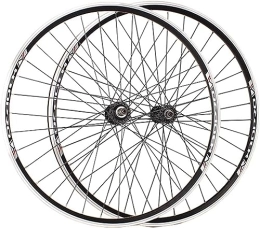 HAENJA Mountain Bike Wheel Mountain Bike Wheels 26 Inch Mountain Bike Rims V Brake Quick Release Wheels Wheels For 6 7 8 Speed Spinning Bike Wheels Wheelsets
