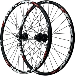 HAENJA Mountain Bike Wheel Mountain Bike Wheels, Dual Walled Aluminum Alloy Hybrid / mountain Bike Wheels, Suitable For 7 / 18 / 9 / 10 / 11 Speeds Wheelsets (Size : 27.5 inch)