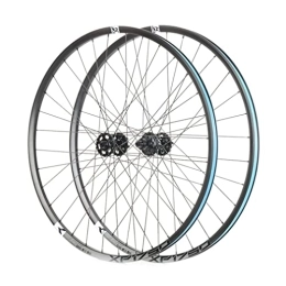 HSQMA Mountain Bike Wheel Mountain Bike Wheelset 26 / 27.5 / 29" Disc Brake MTB Quick Release Wheels Rim 32H Hub For 11 / 12 Speed 1670g (Color : White, Size : 26inch)