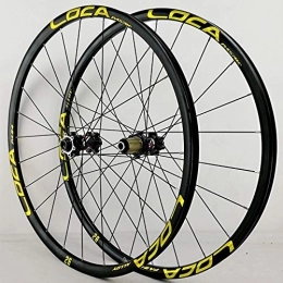 CHICTI Spares Mountain Bike Wheelset 26 / 27.5 / 29 Inch 700C Disc Brake 6 Pawl Bicycle Wheel Ultra-Light Aluminium Alloy Front Rear 8-12 Speed Freewheel 24 Hole (Color : B, Size : 29inch)