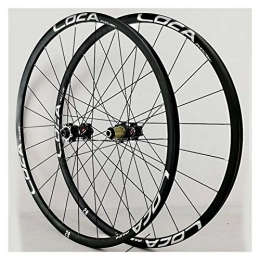 CHICTI Spares Mountain Bike Wheelset 26 / 27.5 / 29 Inch 700C Disc Brake 6 Pawl Bicycle Wheel Ultra-Light Aluminium Alloy Front Rear 8-12 Speed Freewheel 24 Hole (Color : D, Size : 26inch)