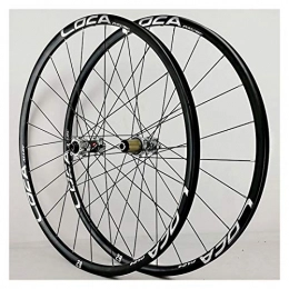 CHICTI Spares Mountain Bike Wheelset 26 / 27.5 / 29 Inch 700C Disc Brake 6 Pawl Bicycle Wheel Ultra-Light Aluminium Alloy Front Rear 8-12 Speed Freewheel 24 Hole (Color : E, Size : 27.5inch)