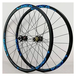 NEZIAN Spares Mountain Bike Wheelset 26 / 27.5 / 29 Inch Disc Brake Bicycle Wheel Alloy Rim MTB 8-12 Speed With Straight Pull Hub 24 Holes (Color : B, Size : 29in)