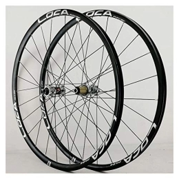 CHICTI Spares Mountain Bike Wheelset 26 / 27.5 / 29 Inch Disc Brake Bicycle Wheel Alloy Rim MTB 8-12 Speed With Straight Pull Hub 24 Holes (Color : D, Size : 27.5in)