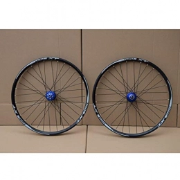 SHBH Mountain Bike Wheel Mountain Bike Wheelset 26 / 27.5 / 29 Inch Disc Brake Bicycle Wheel Double Wall Alloy Rim MTB QR 7 / 8 / 9 / 10 / 11 Speed 32H Sealed Bearing (Color : C, Size : 26")
