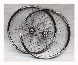 OMDHATU Mountain Bike Wheel Mountain Bike Wheelset 26 / 27.5 / 29 Inch Disc Brake Sealed Bearing Support 8-11 Speed Cassette QR Flat Spokes Wheel Set Front / Rear Wheel 32 (Color : Black, Size : 27.5inch)