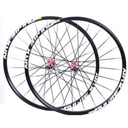 CHICTI Spares Mountain Bike Wheelset 26 / 27.5 / 29 Inch MTB Alloy Double Wall Rim 8-11speed Bicycle 4 Palin Bearing 6 Ratchets QR Carbon Fiber Cassette Hub Disc Brake 1895g
