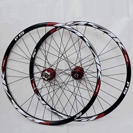 UKALOU Spares Mountain Bike Wheelset 26 / 27.5 / 29 Inch MTB Bicycle Rims Quick Release Disc Brake Bike Cycling Wheels 32 Spoke 7 8 9 10 11 Speed Cassette 2200g