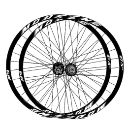 ZCXBHD Mountain Bike Wheel Mountain Bike Wheelset 26 27.5 29 Inch MTB Wheelset Quick Release Disc Brake 32H Rim Front Rear Wheels For 8 / 9 / 10 / 11 Speed Cassette (Color : White, Size : 26in)