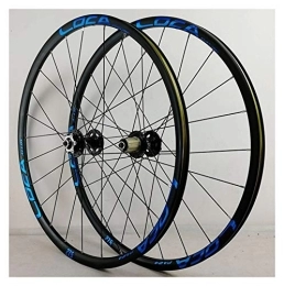 CHICTI Spares Mountain Bike Wheelset 26 / 27.5 / 29 Inches Double Wall Alloy MTB Rim Disc Brake Sealed Bearing QR 7 / 8 / 9 / 10 / 11 / 12 Speed 24H (Color : D, Size : 27.5in)