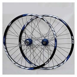 CHICTI Spares Mountain Bike Wheelset 26 / 27.5 / 29 Inches MTB Double Wall Rims Hub Sealed Palin Bearing Disc Brake QR 7 / 8 / 9 / 10 / 11 Speed 32H (Color : C, Size : 29in)