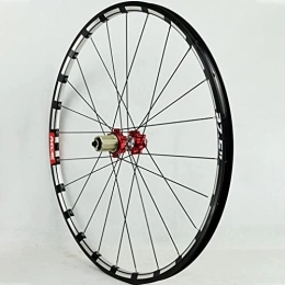 QHYRZE Spares Mountain Bike Wheelset 26" 27.5" Bicycle Rim Disc Brake MTB Wheelset Quick Release Thru Axle 24 Holes Hub For 7 8 9 10 11 12 Speed Cassette Wheels 1750g (Size : 26'', Type : Quick release)