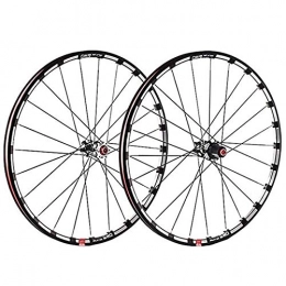 HHH Spares Mountain Bike Wheelset 26 27.5 Inch, MTB Bicycle Rear Wheel Double Walled Aluminum Alloy Rim Disc Disc Brakes Carbon Fiber Hub Quick Release 7 / 8 / 9 / 10 / 11 Speed (Size : 27.5in)