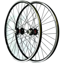 KANGXYSQ Mountain Bike Wheel Mountain Bike Wheelset 26", Disc / V-Brake Cycling Wheels For 7-11 Speed Cassette 32H Bicycle Bike Wheels Quick Release Front 2 Rear 4 Bearing