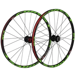 NEZIAN Spares Mountain Bike Wheelset 26, MTB Cycling Wheels Disc Brake Sealed Bearings 8 9 10 11 Speed Black (Color : E, Size : 27.5inch)