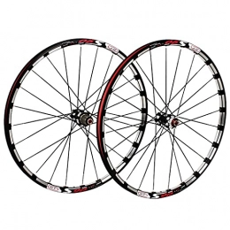 MGRH Spares Mountain Bike Wheelset 27.5 / 29 Inch Bicycle Wheel Set 5 Palin Straight Pull Disc Brake QR Double Wall Cycling Climbing Rim 24H 350KG Tension 27.5inch