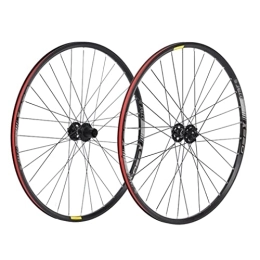 SHBH Mountain Bike Wheel Mountain Bike Wheelset 27.5 / 29" MTB Rim Disc Brake Quick Release Wheels 32H Hub for 7 / 8 / 9 / 10 / 11 Speed Cassette 2220g (Size : 27.5'')