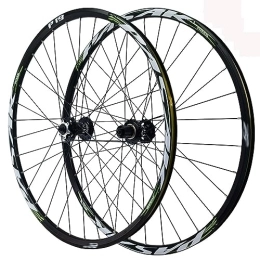 OMDHATU Spares Mountain Bike Wheelset 29 Inch Disc Brake Rims Sealed Bearing Hubs Support 8-12 Speed Cassette QR Wheel Set Front 9 * 100mm Rear 10 * 135mm (Color : A)
