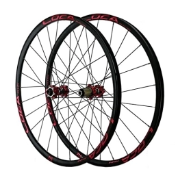 VPPV Mountain Bike Wheel Mountain Cycling Wheelset 26 27.5 29 Inch Aluminum Alloy Disc Brake MTB Bike Wheels Schrader Valve for 7 / 8 / 9 / 10 / 11 Speed (Size : 27.5 inch)