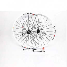 Vests Spares Mountain Wheel Set, 26 Inches Aluminum Alloy Quick Release Version Breaking Wind Spokes Support 8 / 9 / 10 / 11 Speed Bike Front Wheel Rear Wheel 26 inch