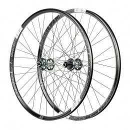 NOLOGO Mountain Bike Wheel MTB 26 / 27.5" MTB Bike Disc Brake Wheelset, Double Wall Aluminum Alloy Quick Release Hybrid / Mountain Bearings Hub 8 / 9 / 10 / 11 Speed Wheels (Color : B, Size : 26 inch)