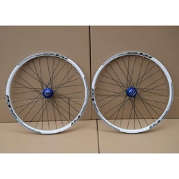 KANGXYSQ Mountain Bike Wheel MTB Bicycle Wheelset 26 27.5 29 In Mountain Bike Wheel Double Layer Alloy Rim Sealed Bearing 7-11 Speed Cassette Hub Disc Brake 1100g QR (Color : F, Size : 26inch)