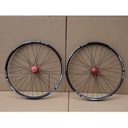 KANGXYSQ Spares MTB Bicycle Wheelset 26 27.5 29inch Mountain Bike Wheel Double Layer Alloy Rim Sealed Bearing 7-11 Speed Cassette Hub Disc Brake (Color : B, Size : 27.5inch)