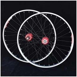 WYJW Spares MTB Bicycle Wheelset 26" / 27.5" For Mountain Bike Double Wall Rim 36H Disc / V Brake Aluminum Alloy Card Hub 9-11 Speed Sealed Bearing QR
