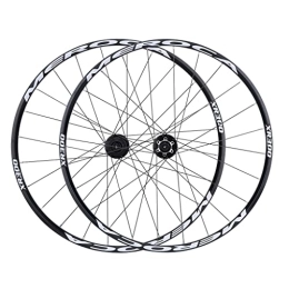 DYSY Spares MTB Bicycle Wheelset 26 ”27.5 Inch, Aluminum Alloy Hybrid / Mountain Rim QR 9x100mm Disc Brake Wheels 5 Bearings for 8 / 9 / 10 / 11 Speed (Size : 26 inch)