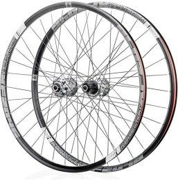 AIFCX Spares MTB Bike REAR Wheel 26"27.5" 29" Wheels Bike Alloy Wheel Set Disc Rim Brake 8 / 9 / 10 / 11 Speed Sealed Bearings Hub Quick Release, F-26inch