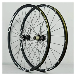 CHICTI Spares MTB Bike Wheel 26 / 27.5 / 29 Inch Bicycle Wheelset Disc Brake 6 Pawl Double Wall Alloy Rim QR 8-12 Speed With Straight Pull Hub 24 Holes (Color : D, Size : 26in)