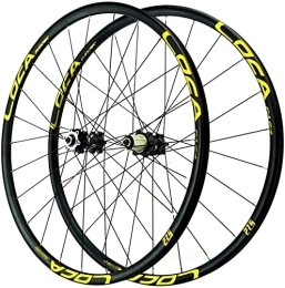 AWJ Spares MTB Bike Wheel 26 27.5 29 Inch Bicycle Wheelset, for 8-12 Speed Cassette Flywheel Disc Brake Double Wall Alloy Rim QR 24 Spoke Wheel