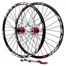 DYSY Mountain Bike Wheel MTB Bike Wheels 26 Inch 27.5”29 ER, Aluminum Alloy Disc Brake Bicycle Wheels Rim XD Sealed Bearing Hubs 11-12 Speed Wheels (Color : Red, Size : 29 inch)