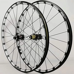 AWJ Mountain Bike Wheel MTB Bike Wheelset 26 27.5 29 Inch, CNC Rims Thru Axl Disc Brake Cycling Wheels Sealed Bearing Hub 24 Hole 7-11 Speed Cassette Wheel