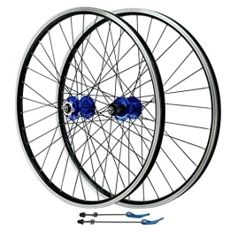 VPPV Mountain Bike Wheel MTB Bike Wheelset 26 Inch V-Brake Aluminum Alloy Mountain Cycling Wheels Disc Brake Quick Release for 7-10 Speed