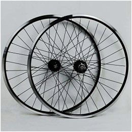 VPPV Mountain Bike Wheel MTB Bike Wheelset, Double Wall Aluminum Alloy Disc / V Brake 26 Inch Mountain Bicycle Hybrid Wheels Support 7 / 8 / 9 / 10 Speed