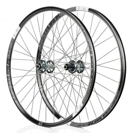 HHH Mountain Bike Wheel MTB Cycling Wheels, 26" 27.5" Bike Wheelset Disc Brake Fast Release Mountain Bike Wheelset Aluminum Alloy Rims 32H 8 9 10 11 Speed Hybrid Buckling Resistant (Color : B, Size : 26in)