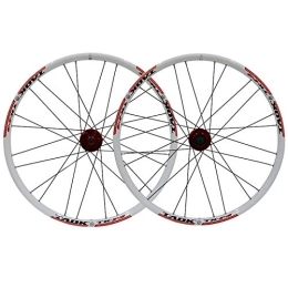 ZFF Spares Mtb Wheels 24 Inch Mountain Bike Wheelset Quick Release Hub Aluminum Alloy Double Wall Rim Disc Brake 7 8 9 Speed (Color : D)