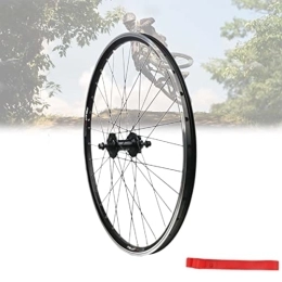 Asiacreate Spares MTB Wheelset 20inch Mountain Bike Wheel Disc / V Brake Aluminum Alloy Rim 32 Spokes QR Wheel Set Fit 6 / 7 / 8 / 9 Speed Rotary Hub (Color : 20in V disc brake, Size : Front wheel)